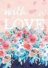 flowers adult Love & Friendship Card 20206 created by Ohn Mar Win