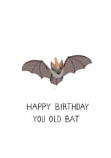 old bat Birthday Card 19937 created by LoveNStuff