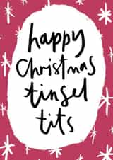 tinsel tits Christmas Card 28643 created by Diffydolls