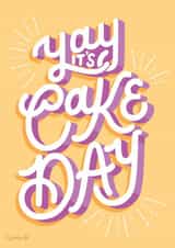 cake yay Birthday Card 18927 created by Nicola B Studio