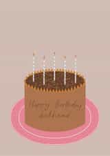 cake candles Birthday Card 20231 created by the little ribs 