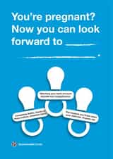 Female adult Pregnancy Card 39130 created by Questionable Cards