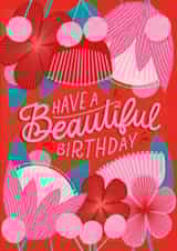 adult beautiful Birthday Card 27130 created by Jenny Mecher