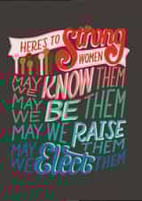 here strong Love & Friendship Card 4840 created by Jenny Mecher