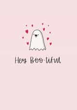 Boo-tiful ghost Anniversary Card 19733 created by Paper Jungle