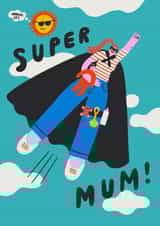 adult funny Mothers Day Card 20010 created by Aley Wild Illustration