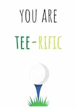 golf golf tee Love & Friendship Card 19030 created by Amy (Hedgecards)