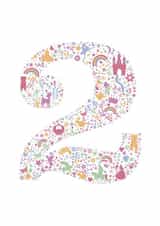 2 2nd Birthday Card 20256 created by Ellie's Little Studio