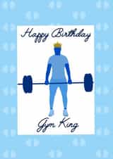 gym fitness Birthday Card 18478 created by Doris Dishcloth