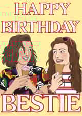 Stranger Things Eleven Birthday Card 15805 created by Lizzy B Draws.