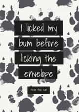 Pets funny Birthday Card 20261 created by Pixie Paper Art