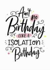 Birthday in isolation created by Lucy Rose Party