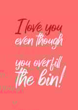 love funny Anniversary Card 42508 created by Close to the bone