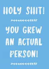 newborn adult New Baby Card 12891 created by Thriftbox