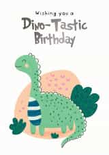 Children's Dino-Tastic Birthday Card created by Sorina Bogiu