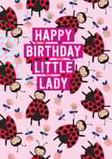 ladybird lady bird Birthday Card 20299 created by Mifkins