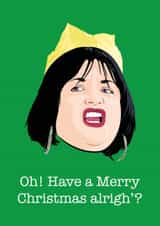 Ruth Jones filmtv Christmas Card 15932 created by Wayne Oliver