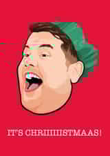 James Corden Gavin and Stacey Christmas Card 15933 created by Wayne Oliver