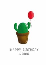 prick cactus Birthday Card 17205 created by Katy Craig