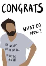 philadelphia always sunny Congratulations Card 14826 created by Maisie Maria