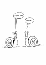 I love you Star Wars Card 27942 created by Gillian Maher