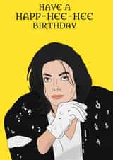 celebrity singer Birthday Card 19021 created by Mark-Lee Foster
