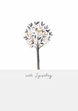 Sympathy card created by Just like Sophie