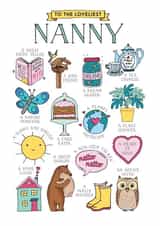 nanny loveliest Just because Card 5875 created by Eskimo Kiss Designs