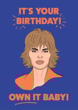 Lisa Rinna Real Housewives Birthday Card 16320 created by YOB & YAG