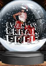 Music break free Christmas Card 45232 created by Wear and Square