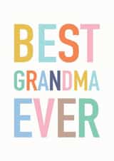 grandparent grandma Just because Card 10669 created by Studio 9