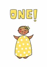 black mixed Birthday Card 19833 created by Afritistic