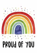 well done proud of you Congratulations Card 18231 created by Prints With Personality