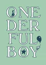 1 typography Birthday Card 19585 created by Bertie Bryans