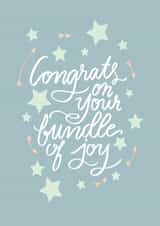 bundle joy New Baby Card 18855 created by Lea Velasquez