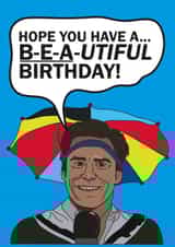 beautiful jim carrey Birthday Card 15269 created by CatherineCritchley.
