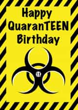 13th adult Birthday Card 45108 created by Fiesta de Papel