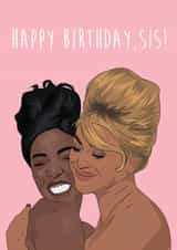 beyonce sis Birthday Card 20371 created by Anoela Cards