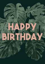 plant nature Birthday Card 7308 created by Amy Ellen Designs