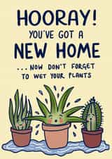 cute funny New Home Card 18760 created by Wandering Studio Co.