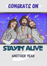 birthday beegees Birthday Card 18965 created by Sadie Webster