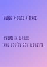 celebration coronavirus Birthday Card 45298 created by Sassy Bird 