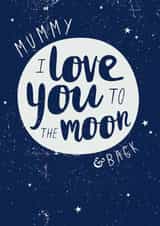 mum mummy Just because Card 19476 created by The Boy and the Bear