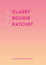 tik tok megan the stallion Birthday Card 42787 created by Cathy Cornish