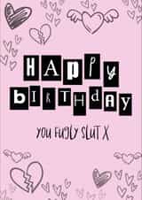 burn book Birthday Card 20414 created by Plain Jane's