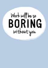 work will Leaving Card 12527 created by Abigail Scarfe