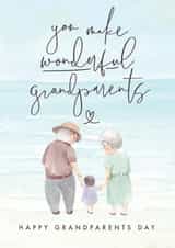 grandparent adult Card 6021 created by Mrs Best Paper Co.