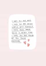 I hope you are okay card created by Jessica Rachel Sharp