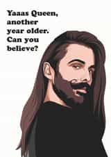 JVN Queer Birthday Card 20427 created by Die Card