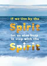 galatians 5 25 7bibleverses Card 45360 created by 7 Bible Verses